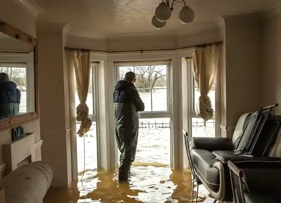 water damage restoration service McNeil